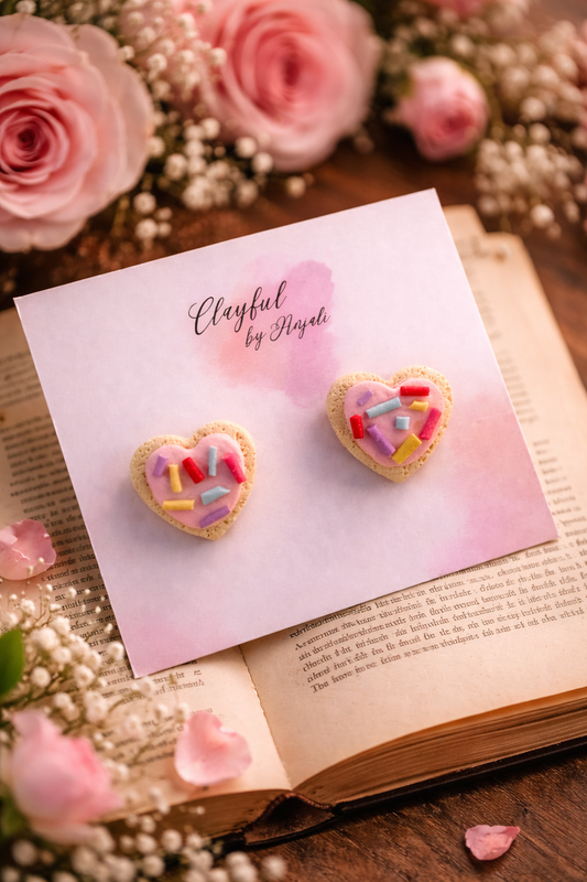 Sprinkle Heart Cookie