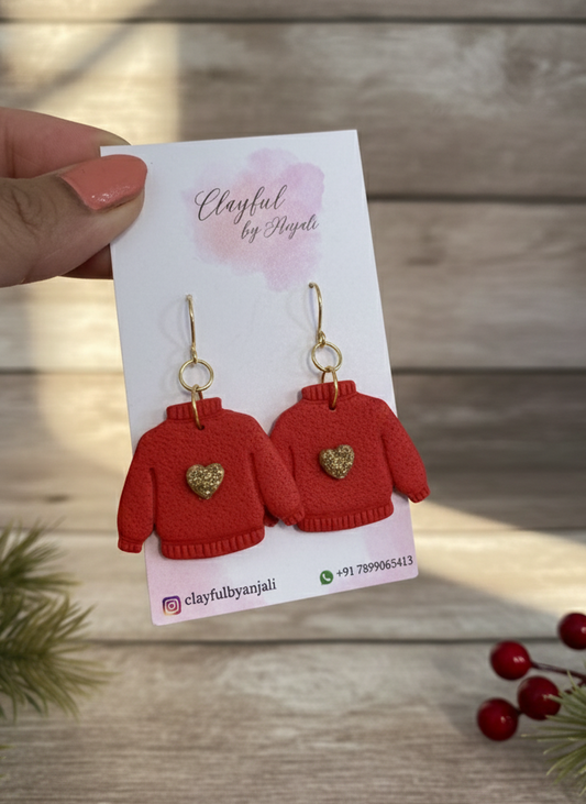 Cozy Crimson Sweater