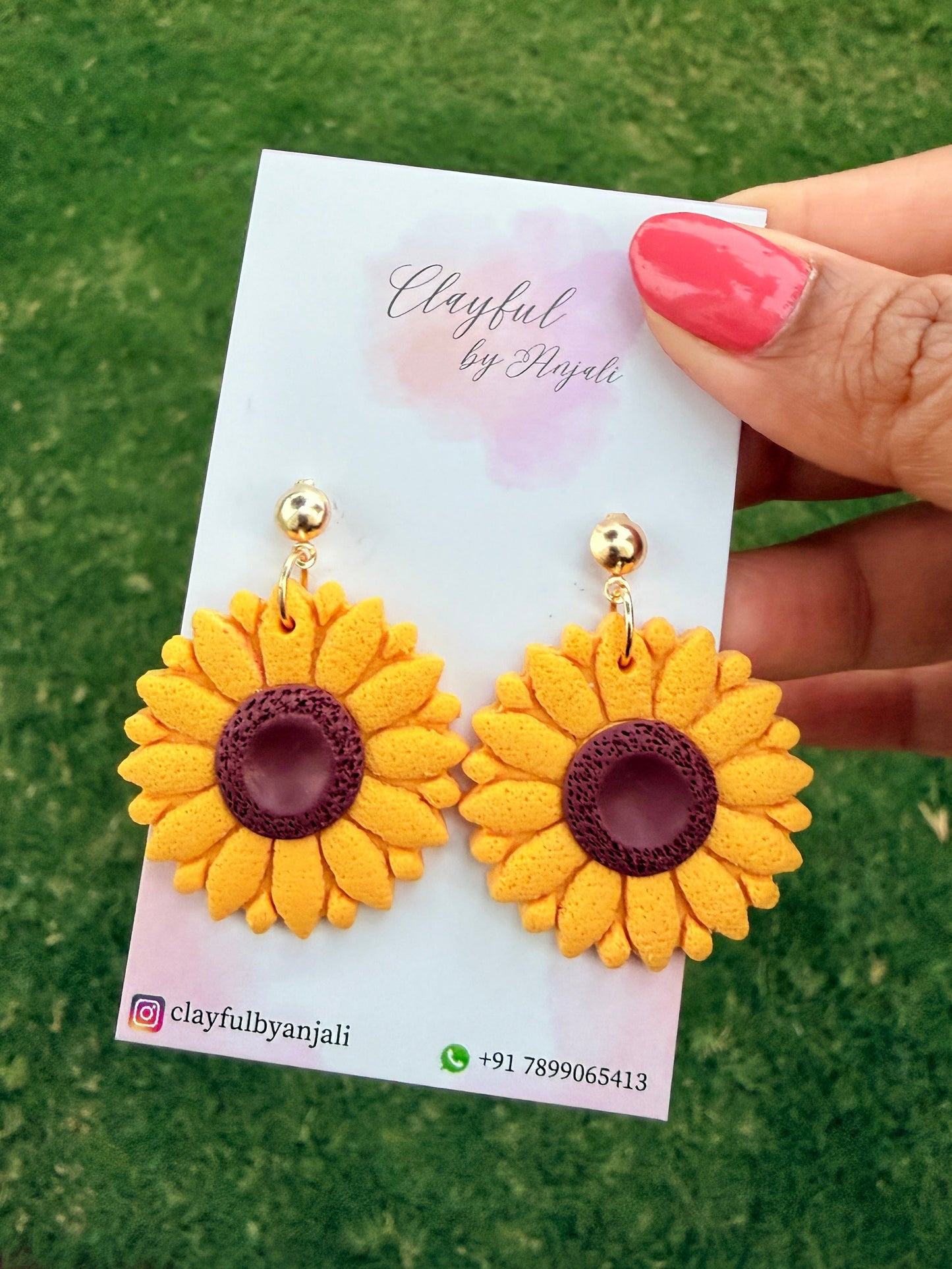 Sunny Sunflower Blooms