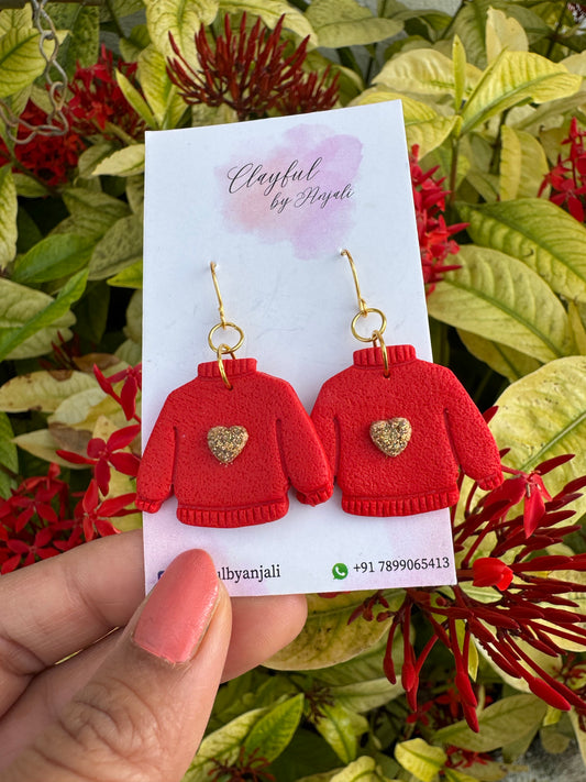 Cozy Crimson Sweater