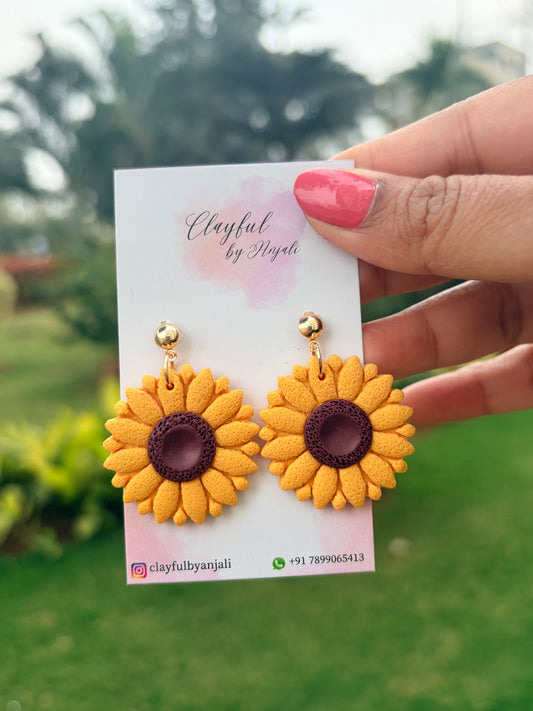 Sunny Sunflower Blooms