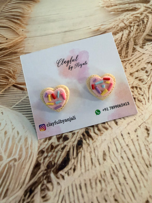 Sprinkle Heart Cookie